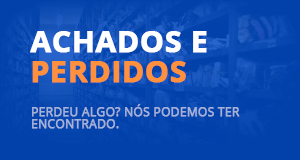 Achados e Perdidos — Perdeu algo? Nós podemos ter encontrado.